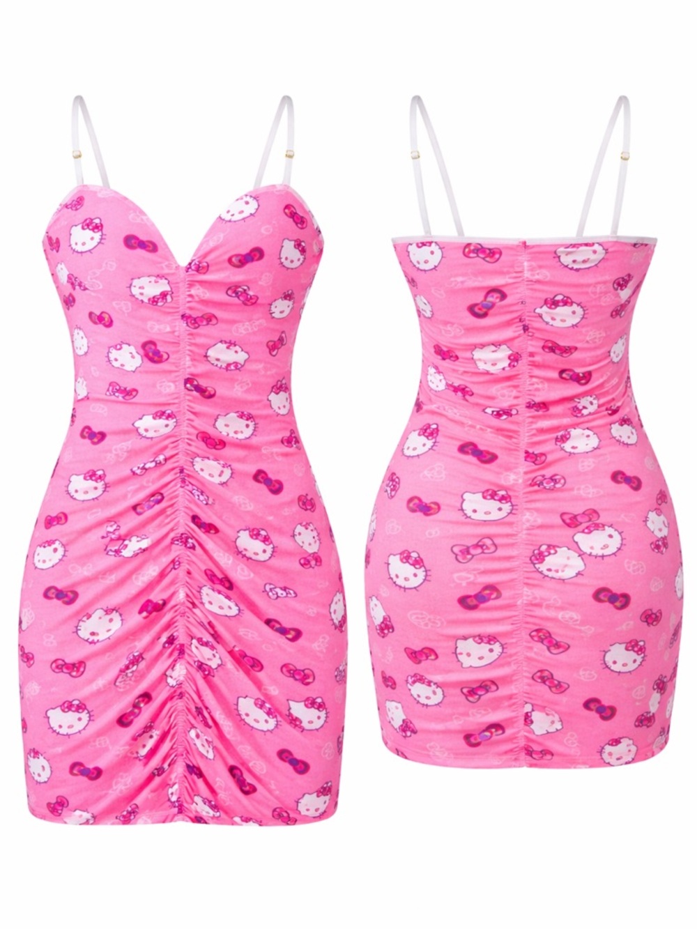 Hello Kitty Pink Bow Print Sleep Dress🌸